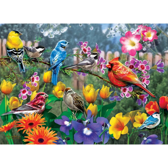 Audubon - Morning Garden 1000 Piece Jigsaw Puzzle - Just $16.99! Shop now at Retro Gaming of Denver