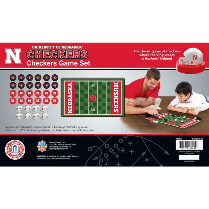 Nebraska Cornhuskers Checkers Board Game - for just $19.99! 