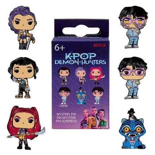 KPop Demon Hunters Mystery Box Pin (1 Box with 1 Pin) - for just $11.99! 