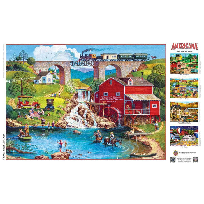 Americana - Labor Day 1909 500 Piece EZ Grip Jigsaw Puzzle - for just $14.99! 