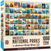 National Parks - Vintage Collage Poster Art 1000 Piece Jigsaw Puzzle - for just $16.99! 
