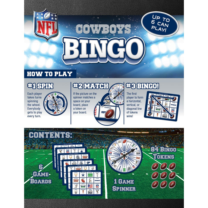 Dallas Cowboys NFL Bingo Game - for just $12.99! 