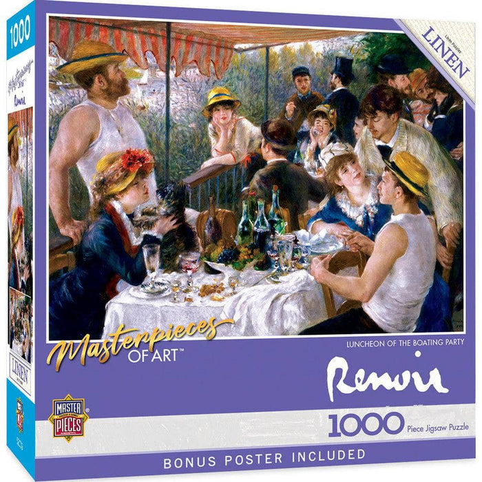 MasterPieces of Art - Luncheon of the Boating Party 1000 Piece Jigsaw Puzzle - for just $16.99! 