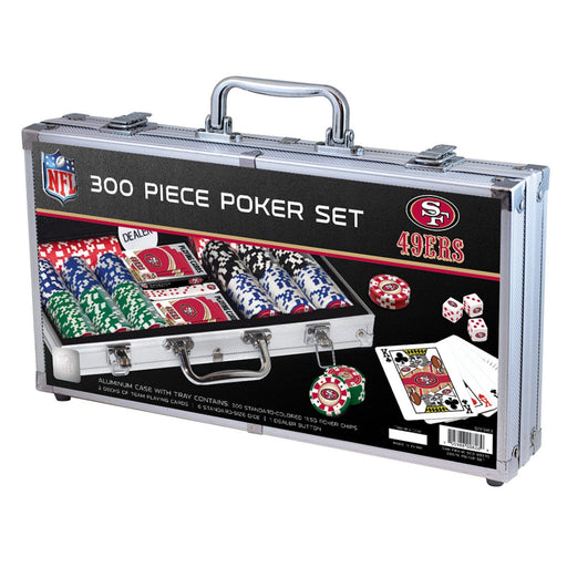San Francisco 49ers 300 Piece Poker Set - for just $124.99! 