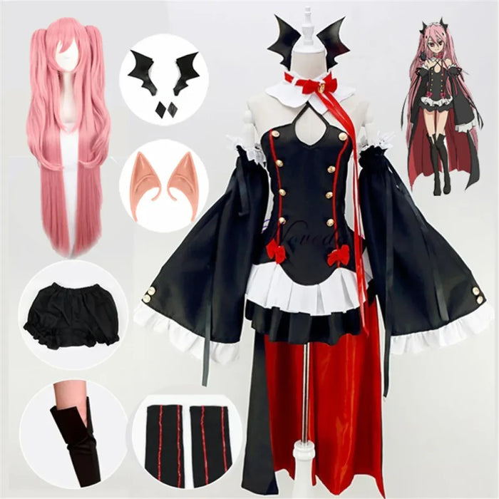 Krul Tepes Cosplay Costume - for just $68.95! 