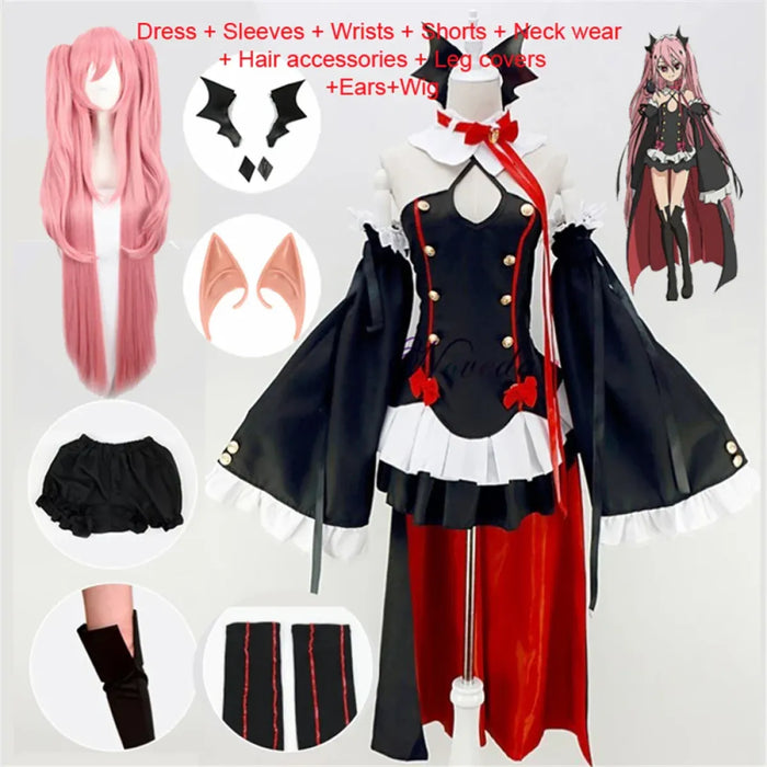 Krul Tepes Cosplay Costume - for just $68.95! 