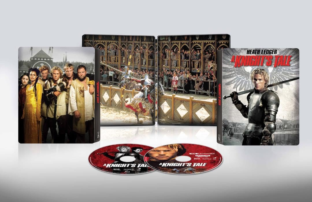 A Knight's Tale - Limited Edition Steelbook (4K Ultra HD + Blu-ray + Digital) - for just $42.99! 