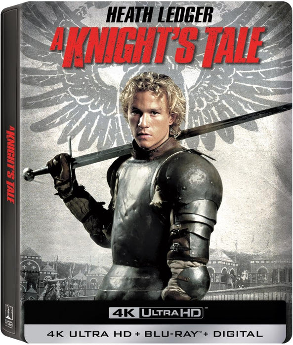 A Knight's Tale - Limited Edition Steelbook (4K Ultra HD + Blu-ray + Digital) - for just $42.99! 