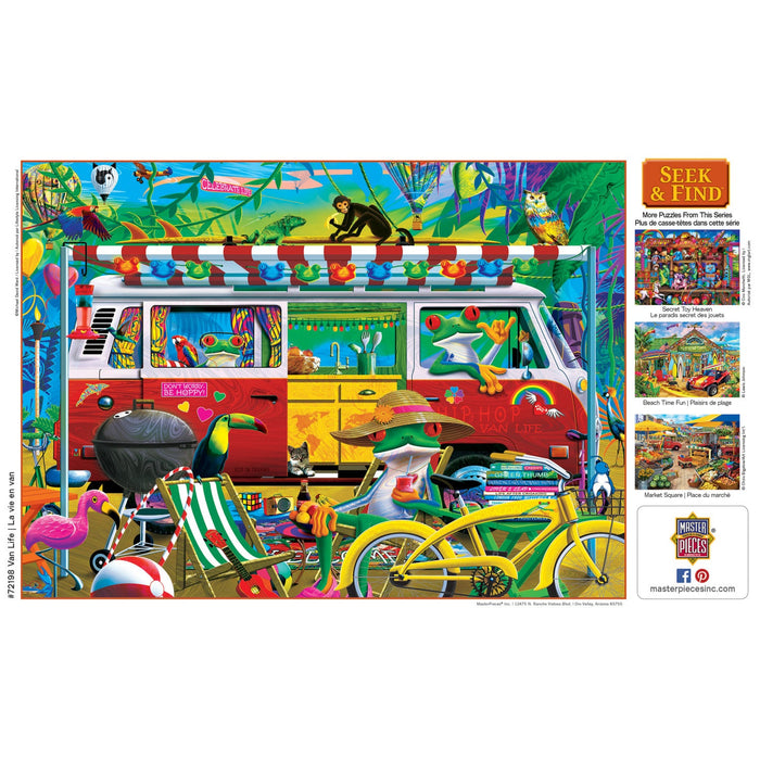 Seek & Find - Van Life 1000 Piece Jigsaw Puzzle - Just $16.99! Shop now at Retro Gaming of Denver