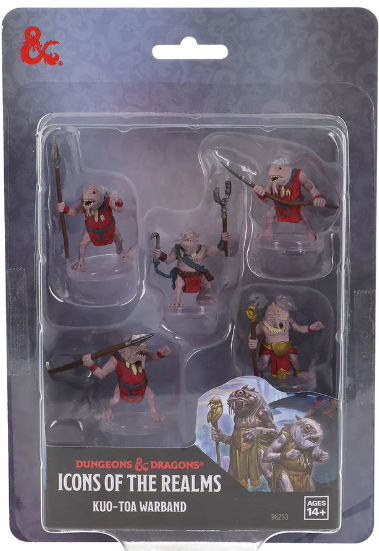 Icons of the Realms: Kuo-Toa Warband - for just $49.99! 