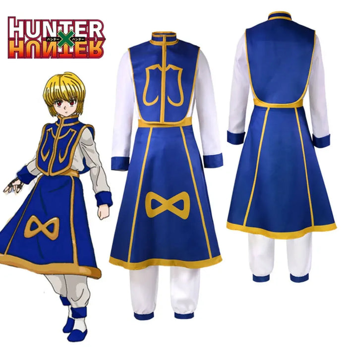 Kurapika Cosplay Costume – Hunter x Hunter Outfit with Wig & Chains - for just $41.95! 