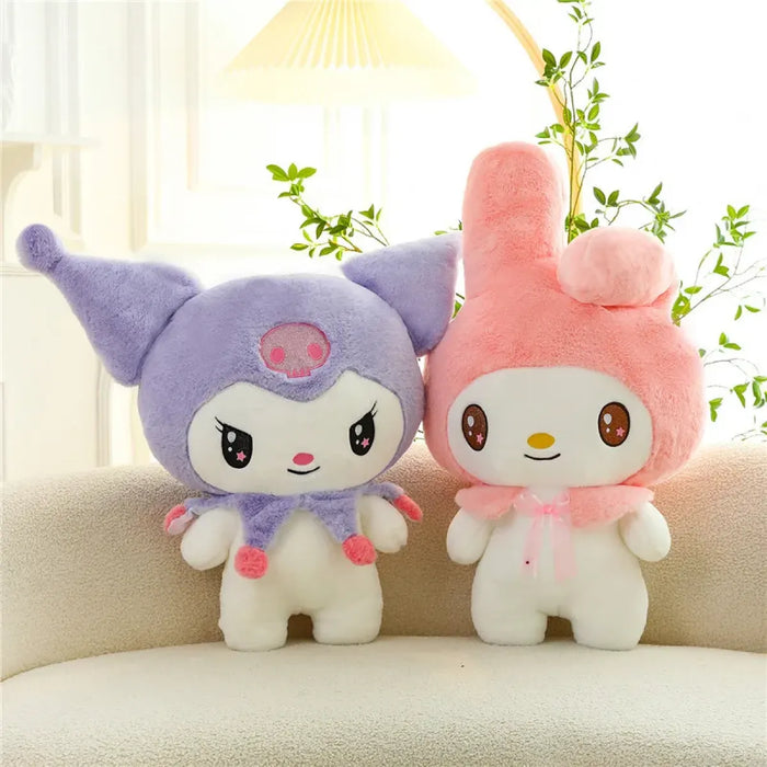 55cm Kawaii My Melody & Kuromi Plush Dolls – Sanrio Stuffed Toy Gift - for just $22.95! 