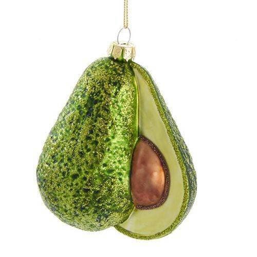 Kurt Adler - Avocado Ornament - Choose your Style - Just $9.28! Shop now at Retro Gaming of Denver