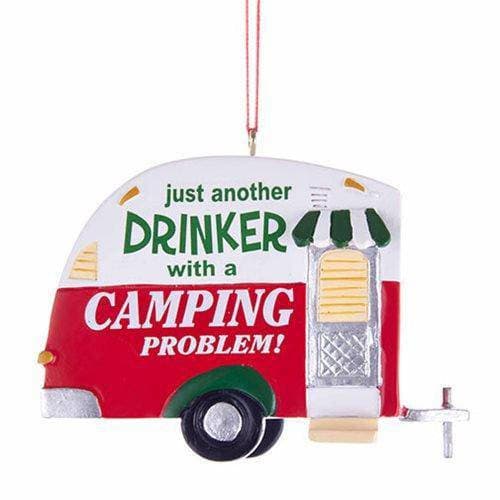 Kurt Adler - Camping Problem Trailer 2 1/2-Inch Resin Ornament - Just $15.40! Shop now at Retro Gaming of Denver