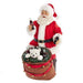 Kurt Adler - Coca-Cola Santa with Bear in Bag 10 1/2" Table Piece - Just $89.84! Shop now at Retro Gaming of Denver