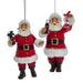 Kurt Adler - Coke Santa Holding Bottle Ornament - Set of 2 - Just $37.86! Shop now at Retro Gaming of Denver