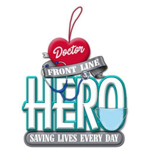 Kurt Adler - Front Line Doctor Hero 3 1/4" Resin Ornament - Just $10.40! Shop now at Retro Gaming of Denver