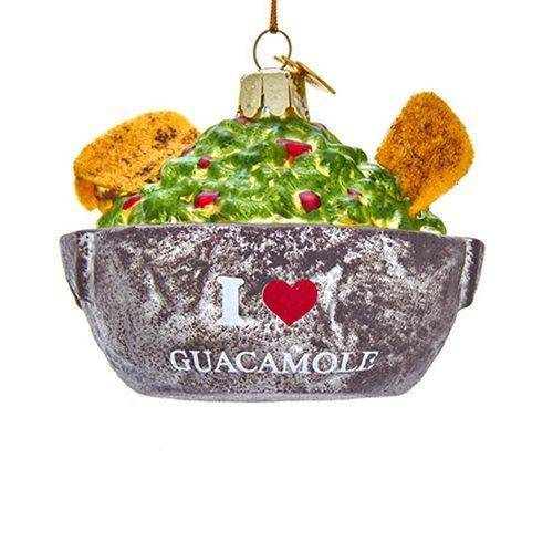 Kurt Adler - Guacamole Bowl 3 1/2" Glass Ornament - Just $15.92! Shop now at Retro Gaming of Denver