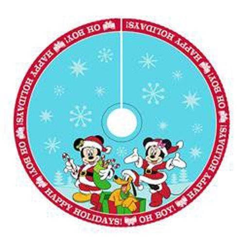 Kurt Adler - Mickey Mouse and Minnie Mouse Satin 48" Tree Skirt - Just $61.52! Shop now at Retro Gaming of Denver