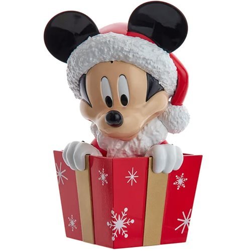 Kurt Adler - Mickey Mouse in Present 8-Inch Tree Topper - Just $52.20! Shop now at Retro Gaming of Denver