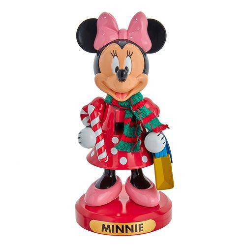 Kurt Adler - Minnie Mouse with Candy Cane 10-Inch Nutcracker - Just $72.16! Shop now at Retro Gaming of Denver