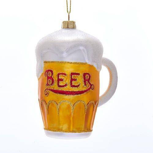 Kurt Adler - Noble Gems Beer Mug 4 1/4-Inch Glass Ornament - Just $13.26! Shop now at Retro Gaming of Denver