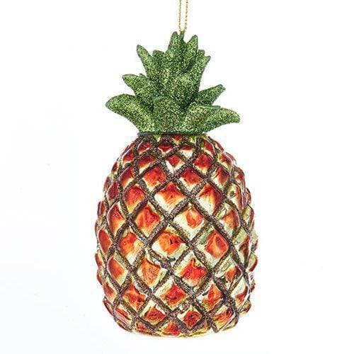 Kurt Adler - Pineapple Glass Ornament - Choose your Style - Just $10.80! Shop now at Retro Gaming of Denver