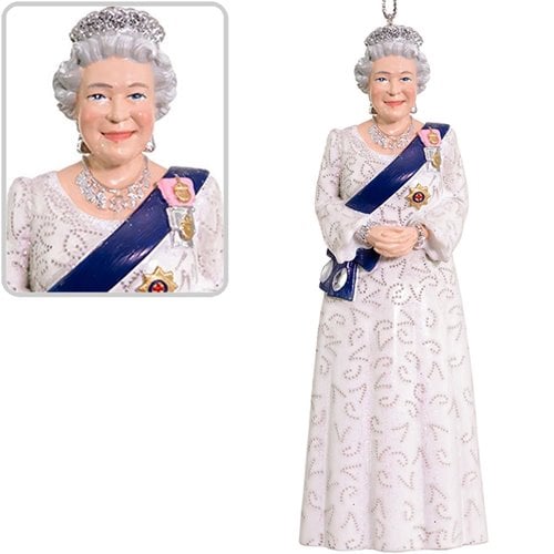 Kurt Adler - Queen Elizabeth 4 3/4-Inch Resin Ornament - Just $13.93! Shop now at Retro Gaming of Denver