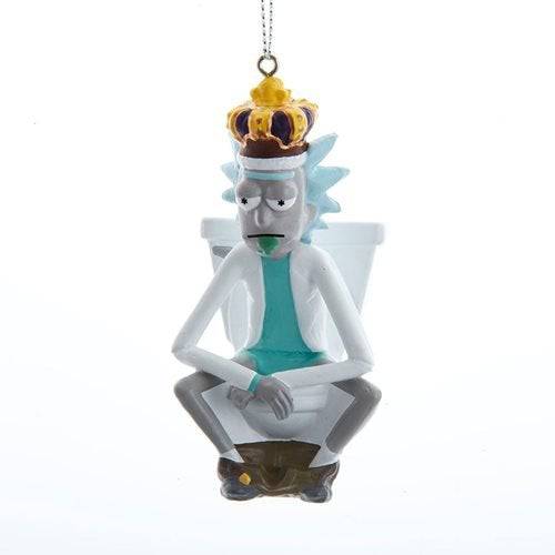 Kurt Adler - Rick and Morty Rick On Bowl 3 1/2-Inch Blow Mold Ornament - Just $9.66! Shop now at Retro Gaming of Denver