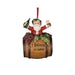 Kurt Adler - Santa Wine Barrel 4" Resin Ornament - Just $12.52! Shop now at Retro Gaming of Denver