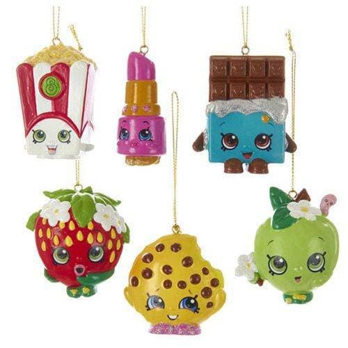 Kurt Adler - Shopkins 2 1/2" Blow Mold Ornament - Set of 6 - Just $37.90! Shop now at Retro Gaming of Denver