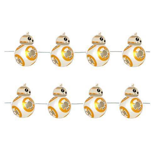 Kurt Adler - Star Wars - BB-8 - LED Fairy Mini Light Set - 20 lights 8.4 FT - for just $17.67! 