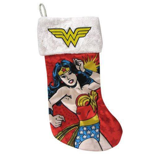 Kurt Adler - Wonder Woman 19-Inch Stocking - Choose your Style - Just $14.98! Shop now at Retro Gaming of Denver