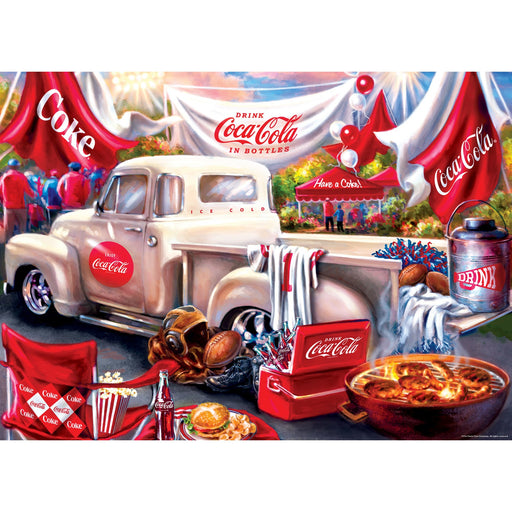 Coca-Cola - Tailgate 1000 Piece Jigsaw Puzzle - Just $16.99! Shop now at Retro Gaming of Denver