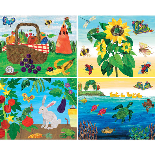 World of Eric Carle 100 Piece Jigsaw Puzzles 4-Pack - Premium 100 Piece - Just $14.99! Shop now at Retro Gaming of Denver