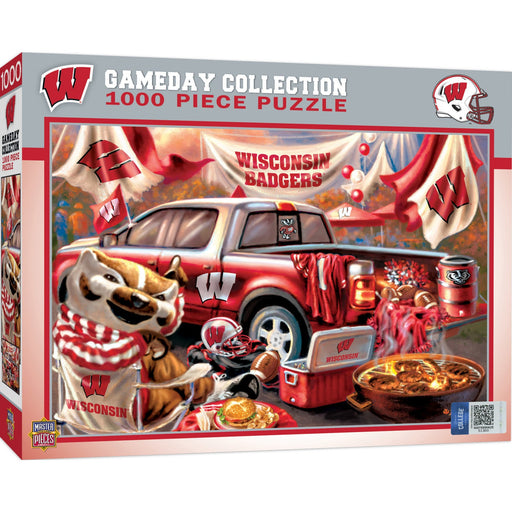 Wisconsin Badgers - Gameday 1000 Piece Jigsaw Puzzle - Just $19.99! Shop now at Retro Gaming of Denver