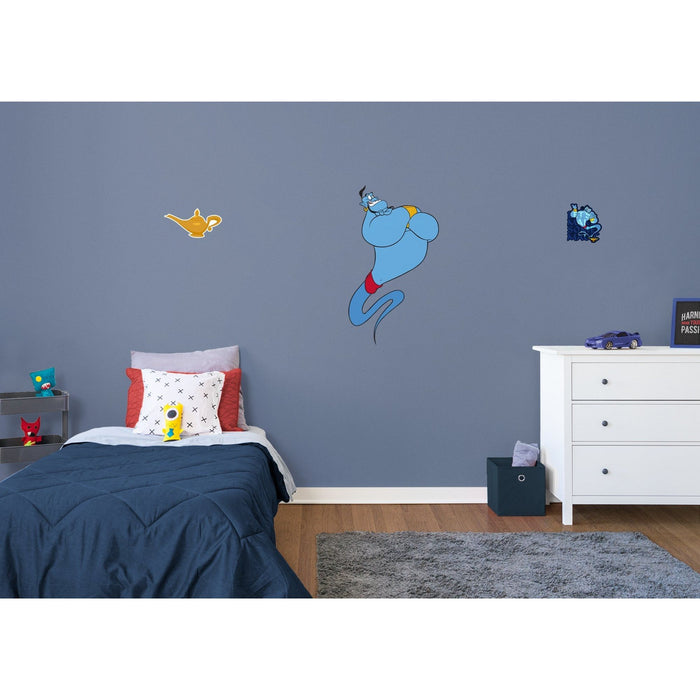 Aladdin: Genie RealBigs        - Officially Licensed Disney Removable Wall   Adhesive Decal - Premium Vinyl Die-Cut Character - Just $69.99! Shop now at Retro Gaming of Denver