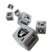 Las Vegas Raiders Dice Set - 19mm - Just $7.99! Shop now at Retro Gaming of Denver