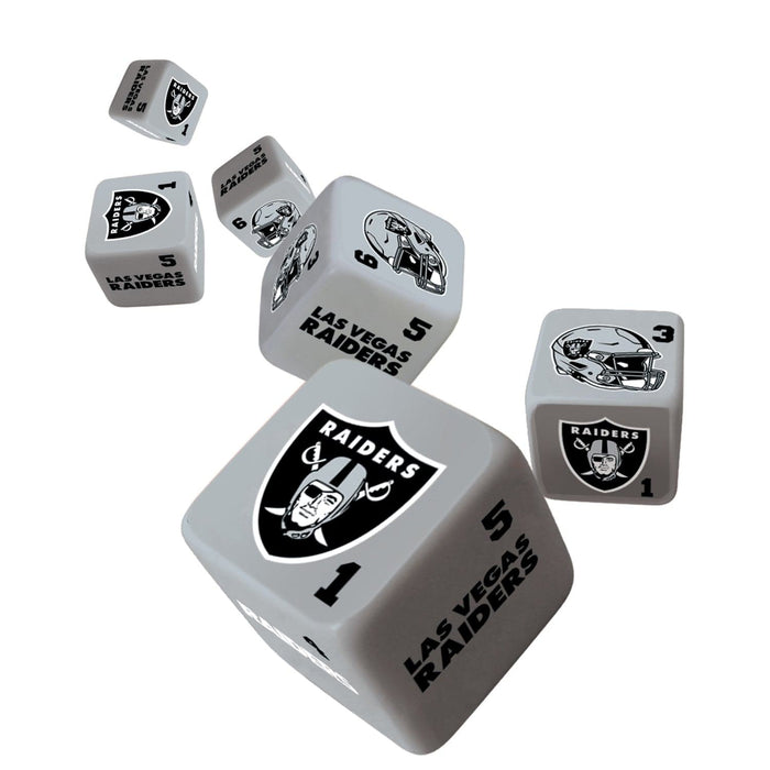 Las Vegas Raiders Dice Set - 19mm - for just $7.99! 
