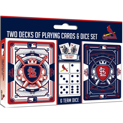 St. Louis Cardinals - 2-Pack Playing Cards & Dice Set - for just $19.99! 
