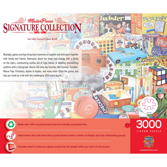 Signature Collection - Let the Good Times Roll 3000 Piece Jigsaw Puzzle - Flawed - Just $29.99! Shop now at Retro Gaming of Denver