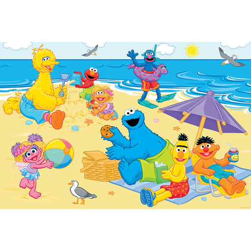 Sesame Street - Fun in The Sun 24 Piece Floor Jigsaw Puzzle - Just $19.99! Shop now at Retro Gaming of Denver