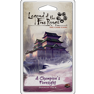 Legend of the Five Rings LCG: A Champion's Foresight - Premium Board Game - Just $14.95! Shop now at Retro Gaming of Denver