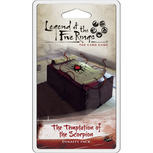 Legend of the Five Rings LCG: The Temptation of the Scorpion Dynasty Pack - Premium Board Game - Just $7.99! Shop now at Retro Gaming of Denver