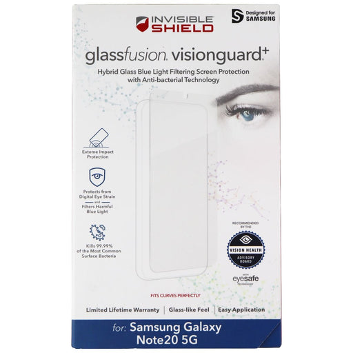 ZAGG InvisibleShield (GlassFusion VisionGuard+) for Galaxy Note20 5G - Clear - for just $6.99! 