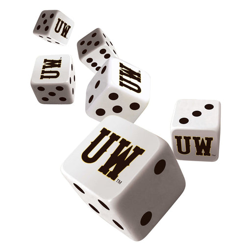 Wyoming Cowboys Dice Set - for just $7.99! 