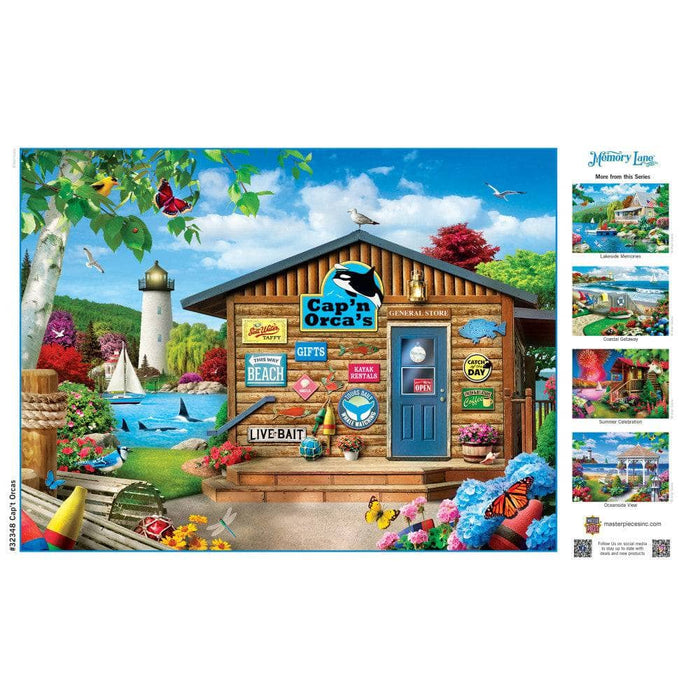 Memory Lane - Cap'n Orca's 300 Piece EZ Grip Jigsaw Puzzle - for just $14.99! 