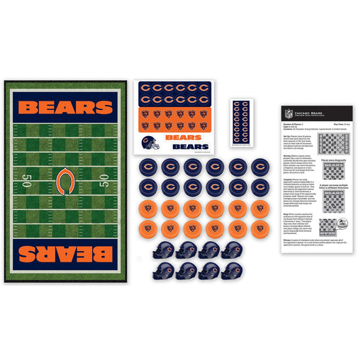 Chicago Bears Checkers Board Game - Just $19.99! Shop now at Retro Gaming of Denver