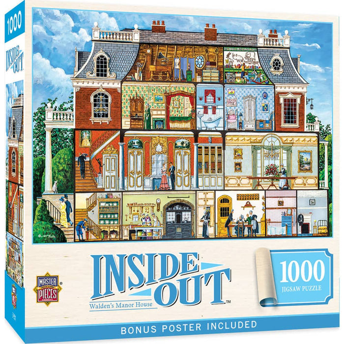 Inside Out - Walden's Manor House 1000 Piece Jigsaw Puzzle - for just $16.99! 
