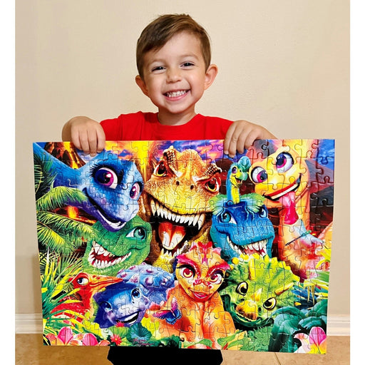 Selfies - Dinosaur Chums 200 Piece Jigsaw Puzzle - Just $12.99! Shop now at Retro Gaming of Denver